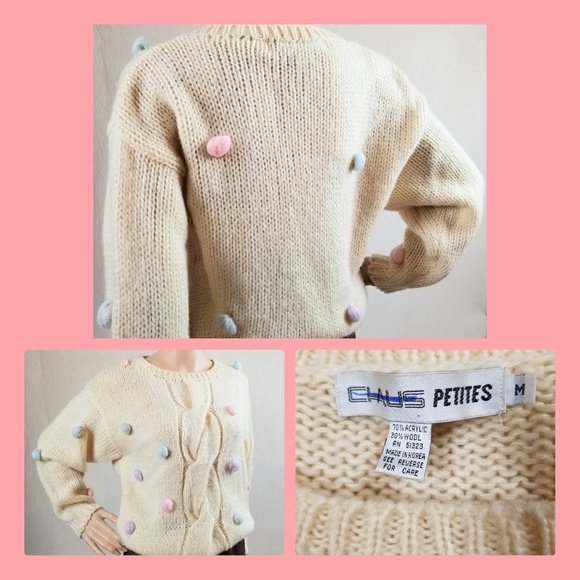 Vintage yarnball sweater - Picture 5 of 8